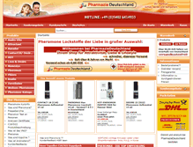 Tablet Screenshot of pharmaziedeutschland.com